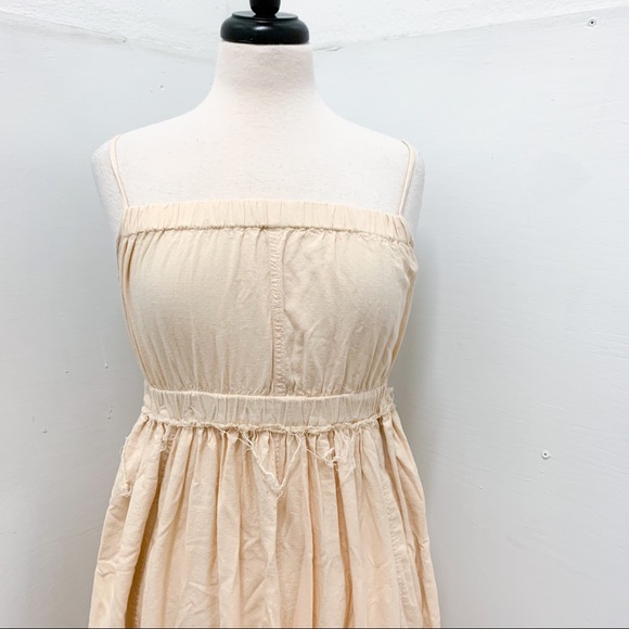Urban Outfitters Linen Blend Raw Hem Dress - Picture 7 of 11